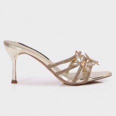 QXQ1828 Shiny heeled...