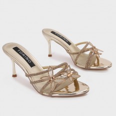 QXQ1828 Shiny heeled...