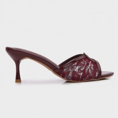 QXQ2360 Lace material heel...