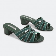 womens slipper with heel...