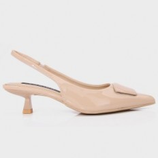 ZSQB76 short heel slingback...