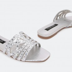 ZX2700 Flat slippers with a...