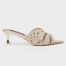 ZXQ1911  نعال كعب لامع ذو...