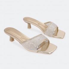 ZXQ1921 Short heel slippers...