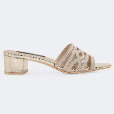 ZXQ2014 shiny wide-heeled...