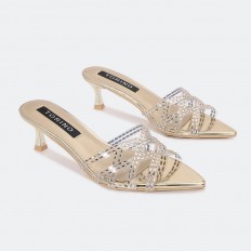 ZXQ2018 Heeled slippers...