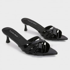 ZXQ2184 Shiny Short Heel...