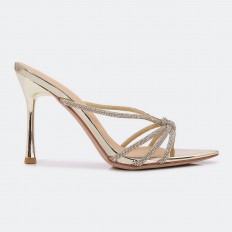 HXQ614 Chic heel slippers...