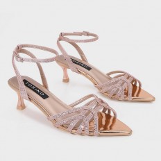ZSQ677 Short heel sandal