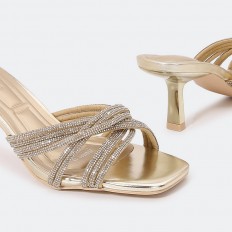 ZXQ1682 نعال كعب مزين...