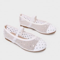 GSM795 Girls tulle pumps...