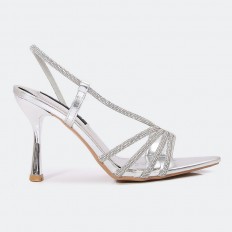 WSQ671 Strass rope stiletto...