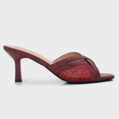 BXQ2124 Heeled slippers...