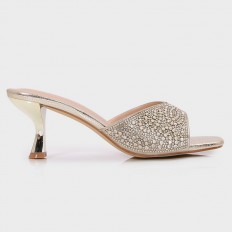 BXQ2126 Heeled slippers...