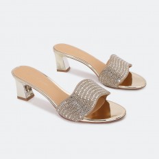 HXQ644 Shiny Short Heel...