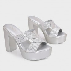 OXQ1861 platform slippers...