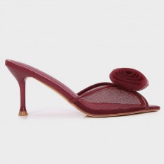 QXQ2387 Heeled slippers...