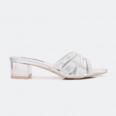 slipper with strips...