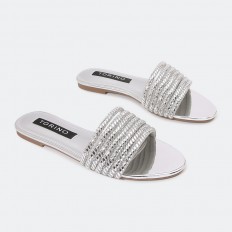 ZX2572 نعال فلات أنيق ولامع