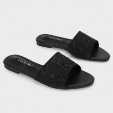 ZX3175 نعال مسطح أنيق وبراق