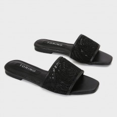 ZX3180 flat slippers with a...