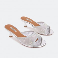 Tulle slippers HXQ405