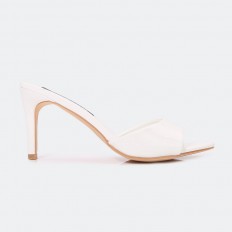 MXQ1571 Shiny heel slippers...