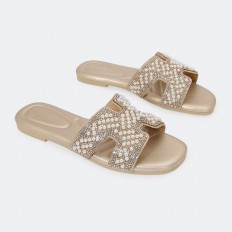 OX3068 Modern flat slippers...