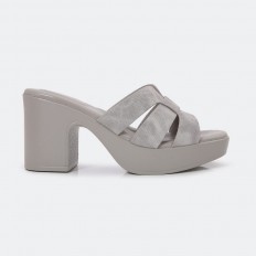 OXQC1 Wide heel slippers in...