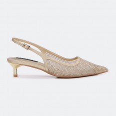 QSQB37 Tulle Sandal with...