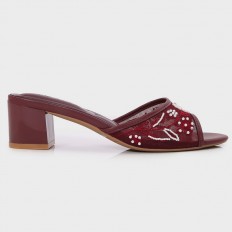 QXQ2165 نعال كعب ذو مقدمة...