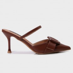 QXQB18 shiny leather heeled...