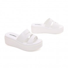 Comfy S-shaped wedge shoes