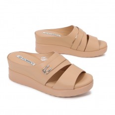 Unique wedge slippers...