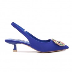 حذاء كعب مفتوح من الخلف...