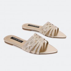 ZX2818 Flat sandals with a...