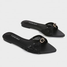 ZX3166 Flat slippers with a...