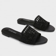 ZX3182 Flat slippers with a...