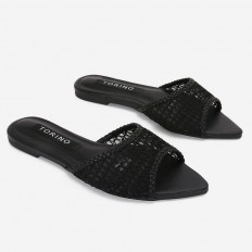 ZX3228 Flat slippers with...
