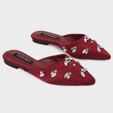 ZXB26 Flat slippers with a...