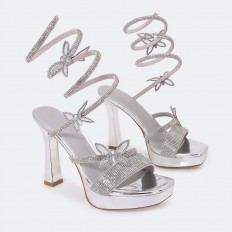 HSQH77 صندل سهرة فخم ذو ساق...