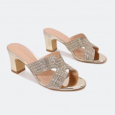 BXQ1769 Shiny trend heel...