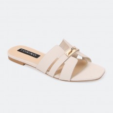 HX211 Elegant flat slippers...