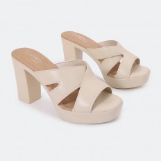 OXQ1748 Platform slippers...