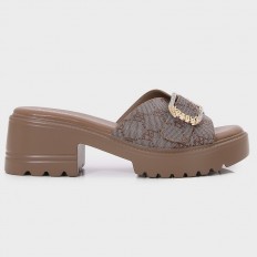 OXQ2096  نعال كعب مريح ذو...