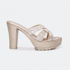 OXQC12 Platform heels with...