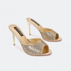 QXQH3 High-heeled slippers...