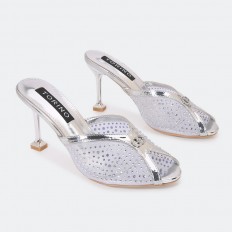 WXQ2081 Glitter Tulle Heel...