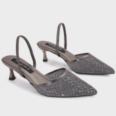 ZSQB100 Shiny Heeled Sandal...