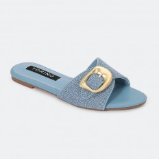 ZX2911 flat sandals with a...